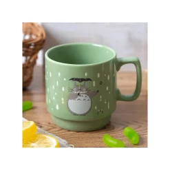 Maison Ghibli Cuisine Et Table|Mug couleur gauffré Totoro Parapluie - Mon Voisin Totoro