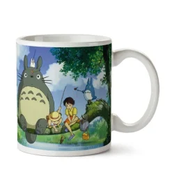 Maison Ghibli Cuisine Et Table|Mug Ghibli 01 - Totoro Pêche - Mon Voisin Totoro