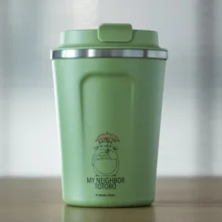 Maison Ghibli Cuisine Et Table|Mug Isotherme 350ml Vert mat - Mon Voisin Totoro