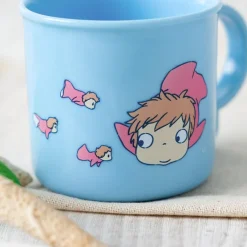 Maison Ghibli Cuisine Et Table|Mug Ponyo dans la mer - Ponyo sur la falaise