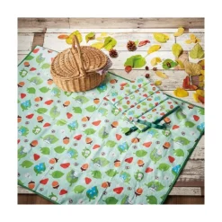 Maison Ghibli Cuisine Et Table|Nappe à Pique-nique Totoro Noisettes 90 x 120 cm - Mon Voisin Totoro