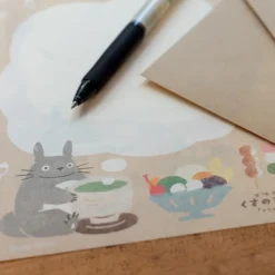 Maison Ghibli Cartes Postales Et Papier À Lettres|Papier à Lettres Bonbons Japonais - Mon Voisin Totoro