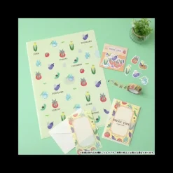 Maison Ghibli Cartes Postales Et Papier À Lettres|Papier à lettres Break Time Légumes - Mon Voisin Totoro