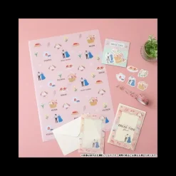 Maison Ghibli Cartes Postales Et Papier À Lettres|Papier à lettres Break Time Fleurs - Le Château ambulant