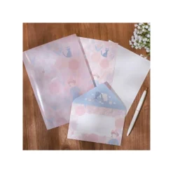 Maison Ghibli Cartes Postales Et Papier À Lettres|Papier à lettres et chemise Jardin de Kiki - Kiki la petite sorcière
