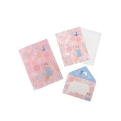Maison Ghibli Cartes Postales Et Papier À Lettres|Papier à lettres et chemise Jardin de Kiki - Kiki la petite sorcière