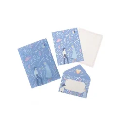Maison Ghibli Cartes Postales Et Papier À Lettres|Papier à lettres et chemise Sophie et Haru - Le Château ambulant