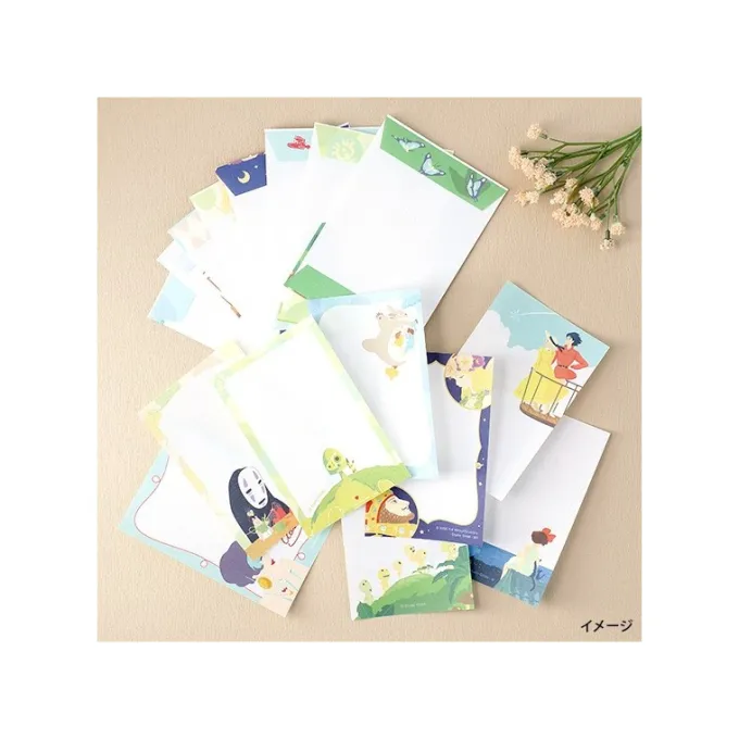 Maison Ghibli Cartes Postales Et Papier À Lettres|Papier A Lettres - Le Château ambulant