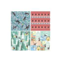 Maison Ghibli Cartes Postales Et Papier À Lettres|Papier Chiyogami 2024 - Kiki la petite sorcière