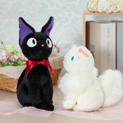 Maison Ghibli Peluches Classiques|Peluche Jiji assise M - Kiki la petite sorcière