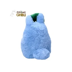 Maison Ghibli Peluches Nakayoshi|Peluche Nakayoshi Totoro Bleu avec feuille - Mon Voisin Totoro