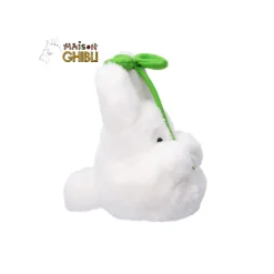 Maison Ghibli Peluches Nakayoshi|Peluche Nakayoshi Totoro Blanc avec feuille - Mon Voisin Totoro