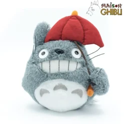 Maison Ghibli Peluches Classiques|Peluche Totoro Avec Parapluie Rouge - Mon Voisin Totoro