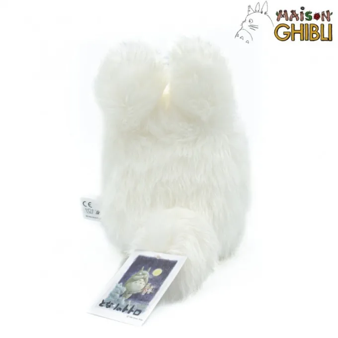 Maison Ghibli Peluches Classiques|Peluche Totoro Blanc 20cm - Mon Voisin Totoro