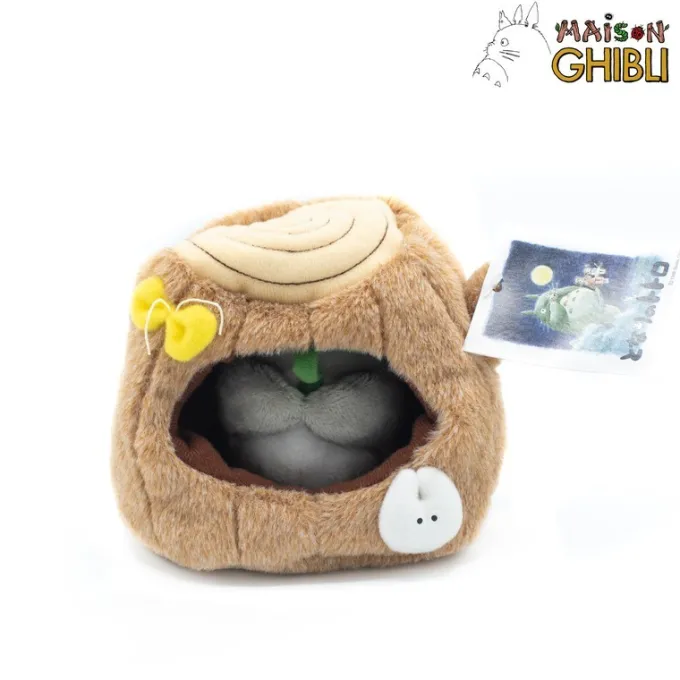 Maison Ghibli Peluches Classiques|Peluche Totoro Dans Un Tronc D'Arbre - Mon Voisin Totoro