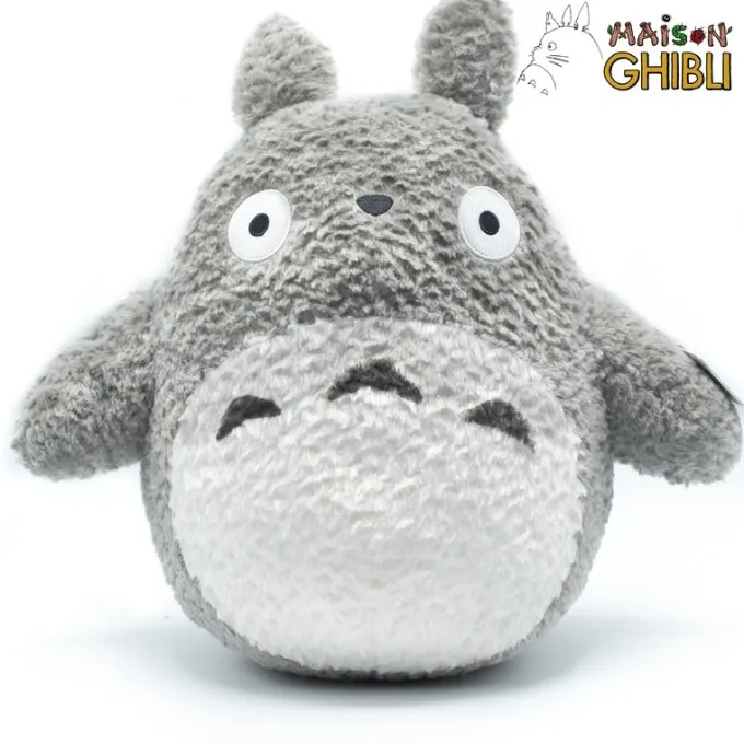 Maison Ghibli Peluches Fluffy|Peluche Totoro Gris Fluffy Big - Mon Voisin Totoro