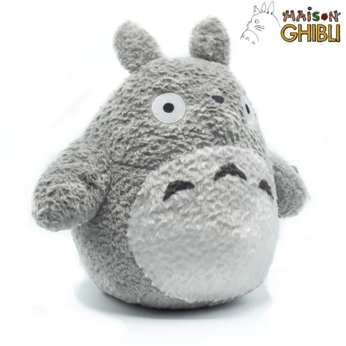 Maison Ghibli Peluches Fluffy|Peluche Totoro Gris Fluffy Big - Mon Voisin Totoro
