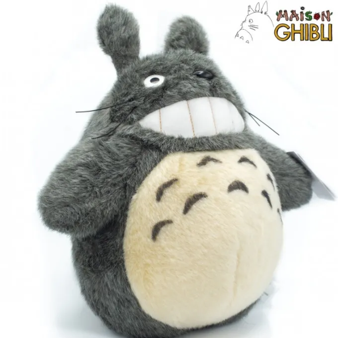 Maison Ghibli Peluches Classiques|Peluche Totoro Sourire 25cm - Mon Voisin Totoro