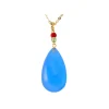 Maison Ghibli Bijoux|Pendentif de Howl argent plaqué or - Le Château ambulant