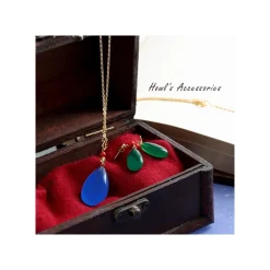 Maison Ghibli Bijoux|Pendentif de Howl argent plaqué or - Le Château ambulant