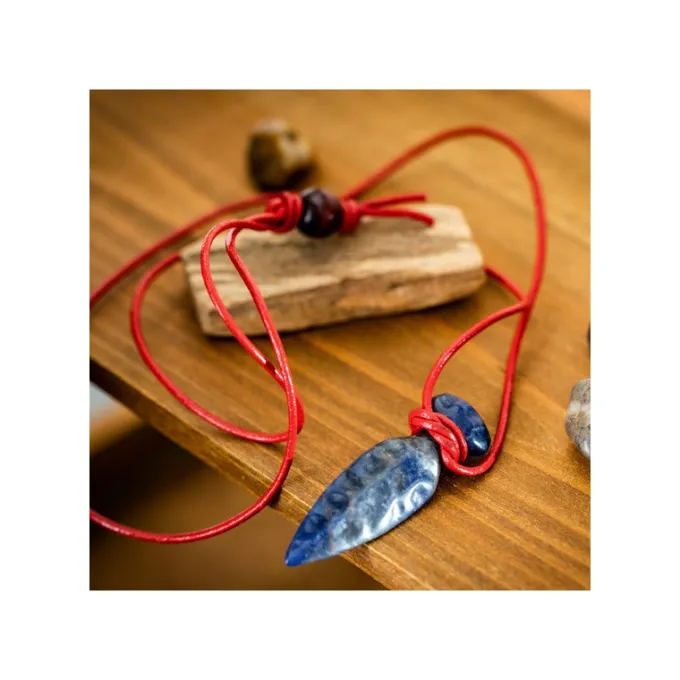 Maison Ghibli Bijoux|Pendentif Poignard de jade - Princesse Mononoké