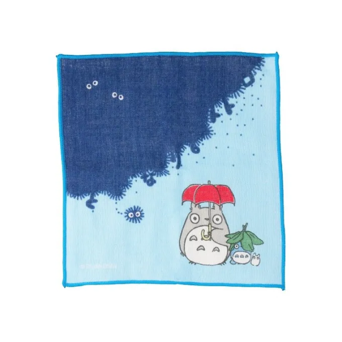 Maison Ghibli Textile|Petit Mouchoir Il Va Pleuvoir - Mon Voisin Totoro