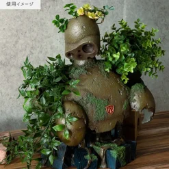 Maison Ghibli Décoration|Planter Buste Robot Laputa 45 cm - Le Château dans le ciel
