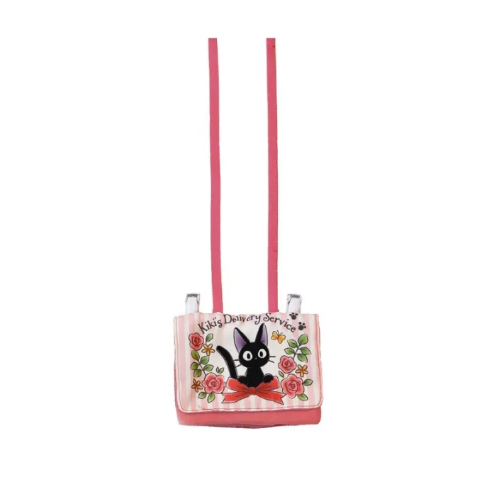 Maison Ghibli Accessoires|Pochette Jiji Ruban 11x14,5x3cm - Kiki la petite sorcière