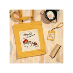 Maison Ghibli Accessoires|Pochette porte-carte Calcifer & Hinh - Le Château ambulant