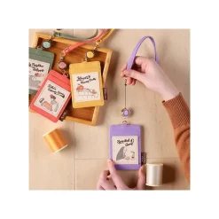 Maison Ghibli Accessoires|Pochette porte-carte Calcifer & Hinh - Le Château ambulant