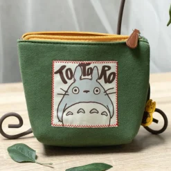 Maison Ghibli Accessoires|Pochette Totoro Vert d'automne - Mon Voisin Totoro