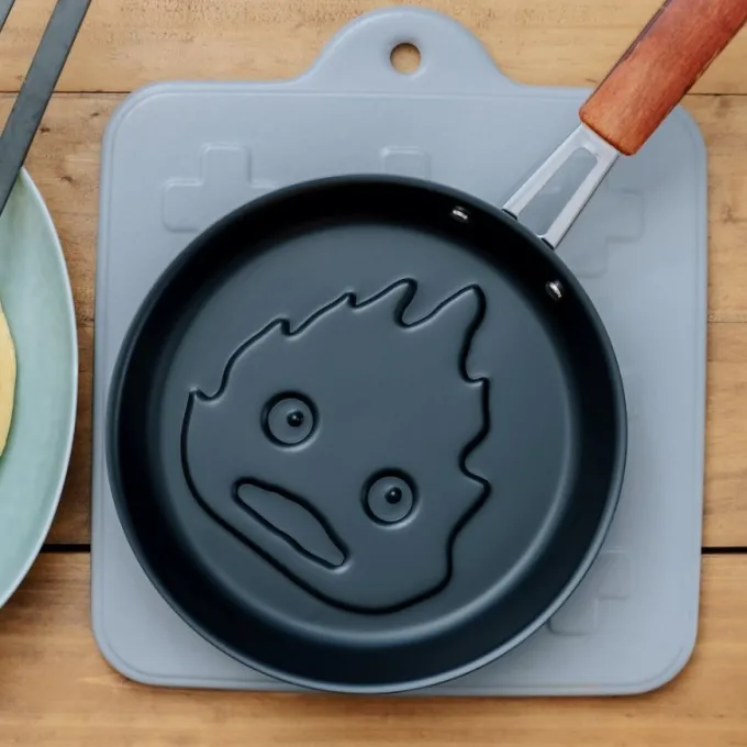 Maison Ghibli Cuisine Et Table|Poêle à Pancakes Calcifer - Le Château ambulant