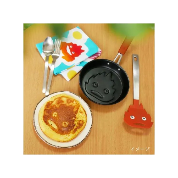 Maison Ghibli Cuisine Et Table|Poêle à Pancakes Calcifer - Le Château ambulant