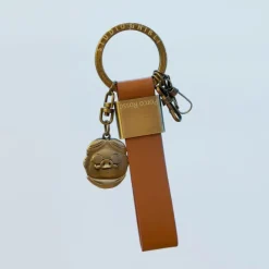 Maison Ghibli Porte-Clés|Porte Clés Cuir Marco - Porco Rosso