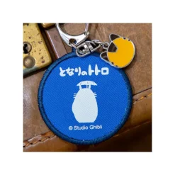 Maison Ghibli Porte-Clés|Porte-Clés broderie Arrêt de bus - Mon Voisin Totoro