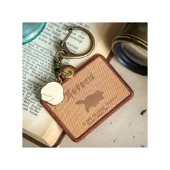Maison Ghibli Porte-Clés|Porte-Clés broderie Chikyuya - Si tu tends l'oreille
