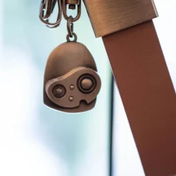 Maison Ghibli Porte-Clés|Porte-Clés Cuir Robot – Le Château dans le ciel