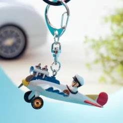 Maison Ghibli Porte-Clés|Porte-clés 3D Avion des rêves - Le vent se lève