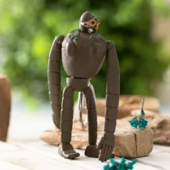 Maison Ghibli Porte-Clés|Porte-clés 3D Robot Soldat - Le Château dans le ciel