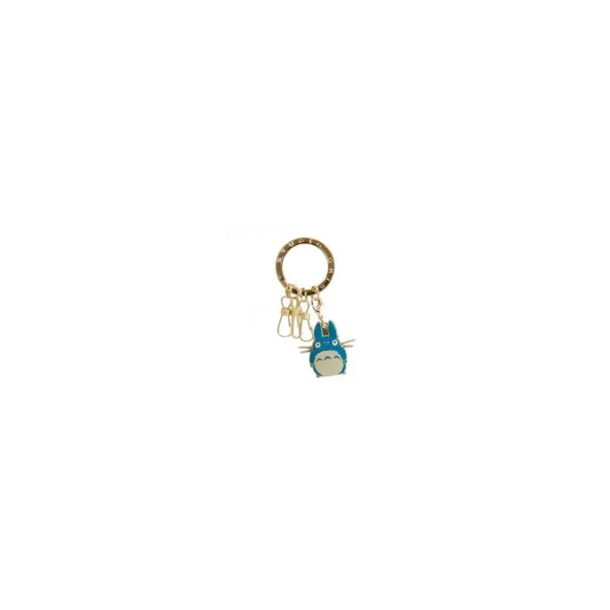 Maison Ghibli Porte-Clés|Porte-Clés Métal Totoro Bleu – Mon Voisin Totoro
