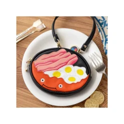 Maison Ghibli Accessoires|Porte-Monnaie Calcifer & Oeuf et Bacon - Le Château ambulant