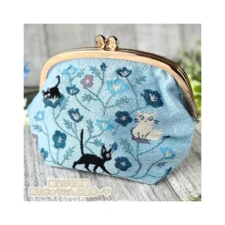 Maison Ghibli Accessoires|Porte-Monnaie Jiji Fleur bleue - Kiki la petite sorcière
