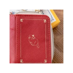 Maison Ghibli Accessoires|Porte-Monnaie Rouge Livre de contes - Si tu tends l'oreille