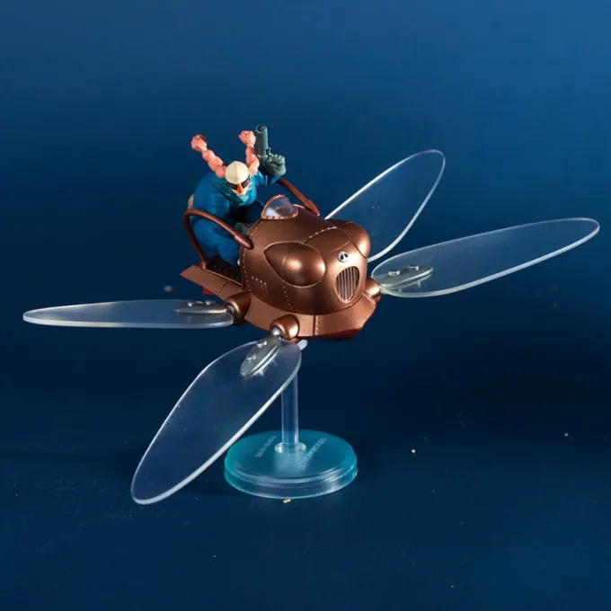 Maison Ghibli Figurines|Pose Collec Assort. de 5 Figurines Flaptter - Le Château dans le ciel