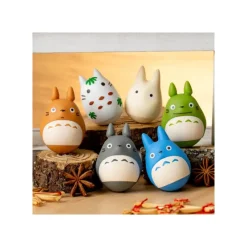 Maison Ghibli Figurines|Pose Collection Assort. de 6 Figurines Roly-poly - Mon Voisin Totoro