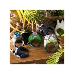 Maison Ghibli Figurines|Pose Collection Totoro Assortiment de 6 Bagues - Mon Voisin Totoro