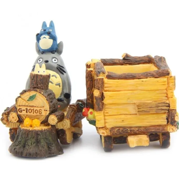 Maison Ghibli Décoration|Pot de Fleur Totoro Train - Mon Voisin Totoro