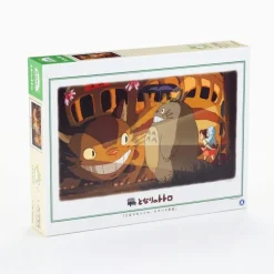Maison Ghibli Puzzle|Puzzle 1000P Chatbus dans la nuit - Mon Voisin Totoro
