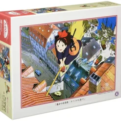 Maison Ghibli Puzzle|Puzzle 500P Dans le port de Koriko - Kiki la petite sorcière