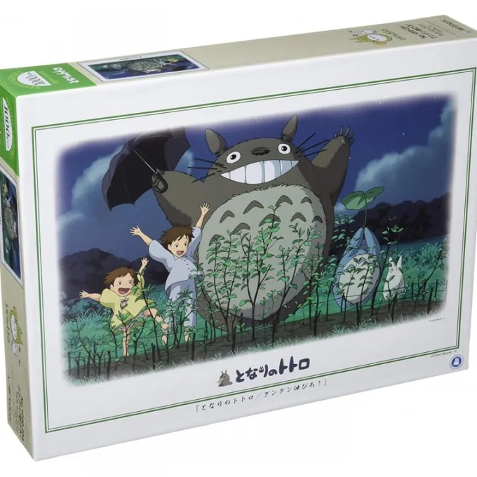 Maison Ghibli Puzzle|Puzzle 1000P Danse de la pluie - Mon Voisin Totoro